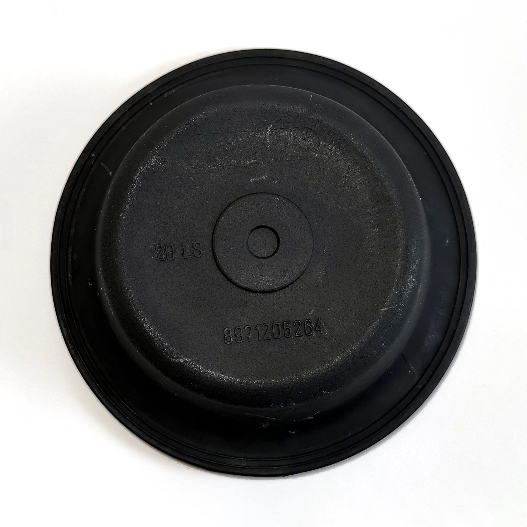 Viaforta VF-20LS — Type 20 long stroke air brake chamber diaphragm — front face, with the moulded part number