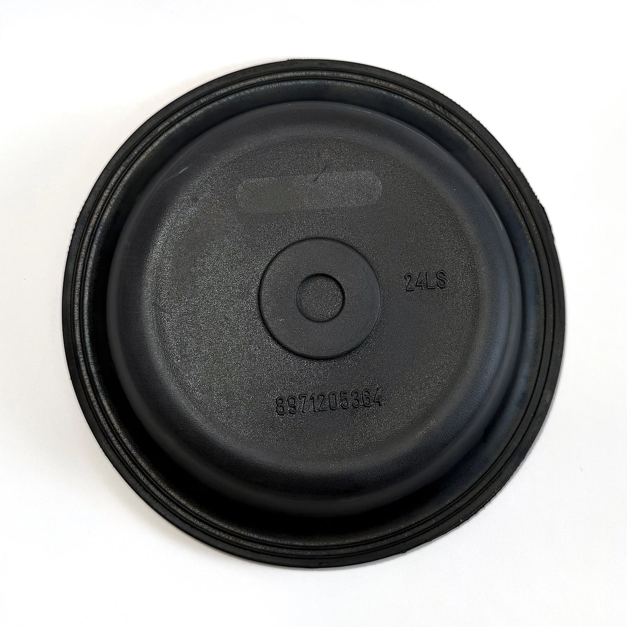 Viaforta VF-24LS — Type 24 long stroke air brake chamber diaphragm — front face, with the moulded part number