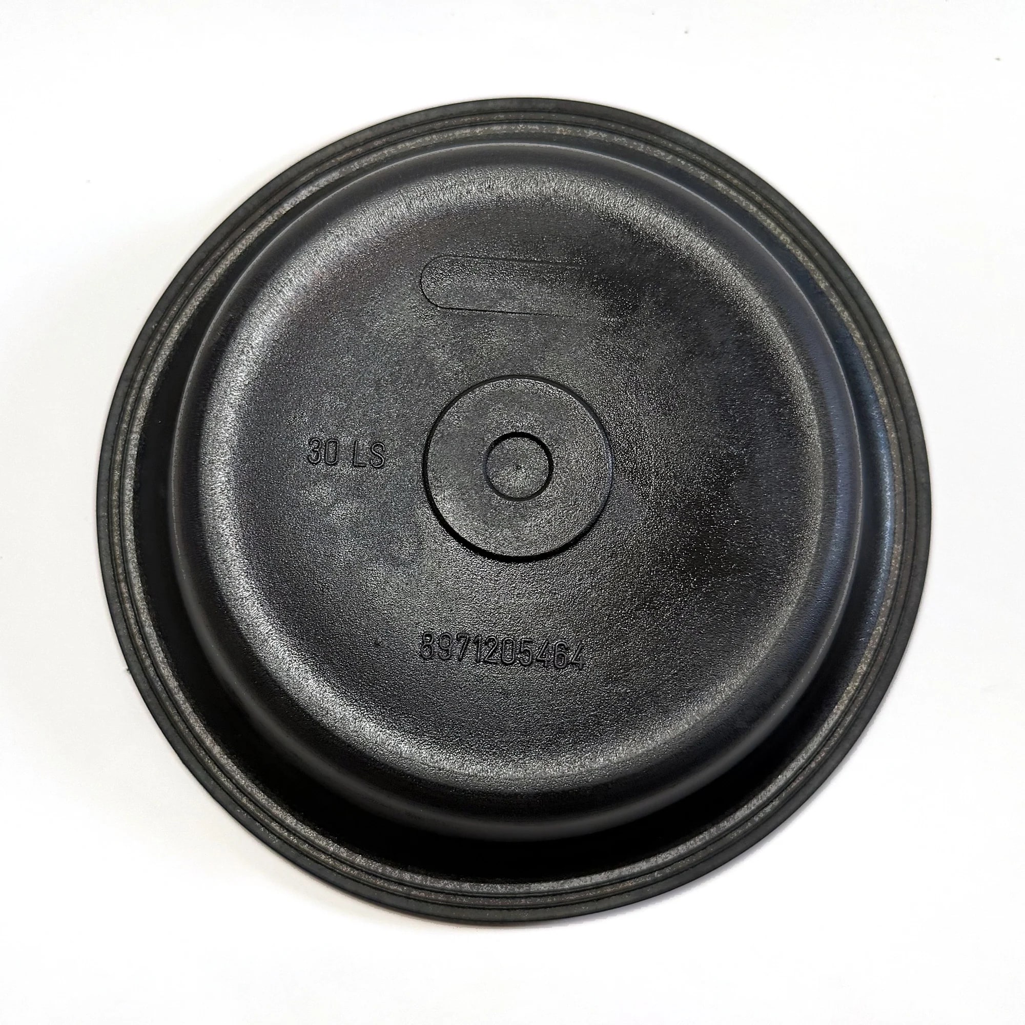 Viaforta VF-30LS — Type 30 long stroke air brake chamber diaphragm — front face, with the moulded part number