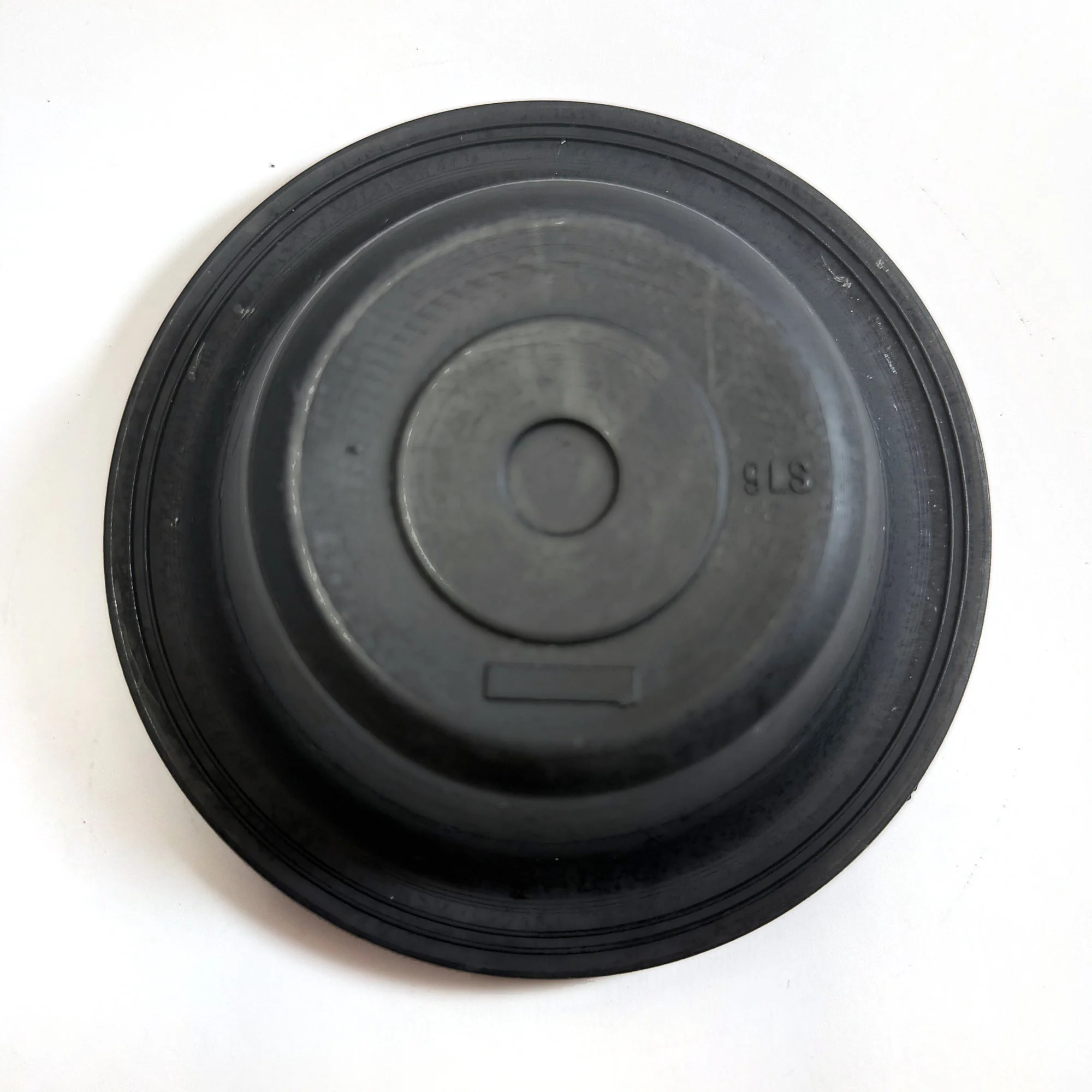 Viaforta VF-9LS — Type 9 long stroke air brake chamber diaphragm — front face, with the moulded part number